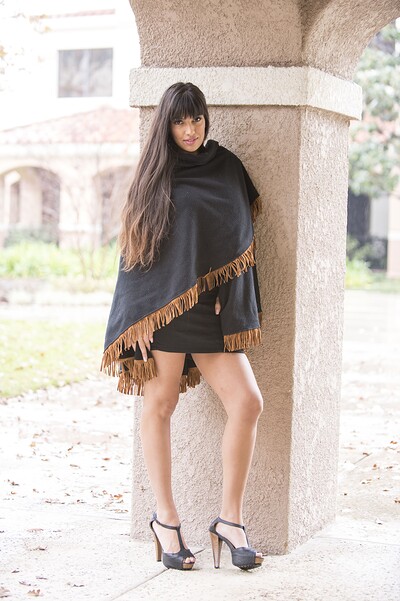 Mercedes in Baring It Shawl from FTV Milfs