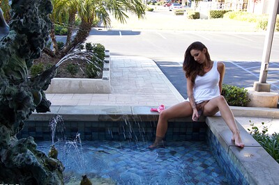 Chloe in In The Fountain from FTV Milfs