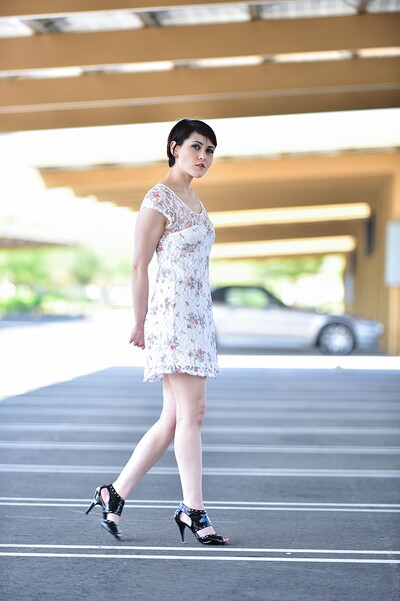 Audrey in Her Little White Dress from FTV Milfs