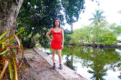 Spencer in Red Hot Outdoors from FTV Milfs