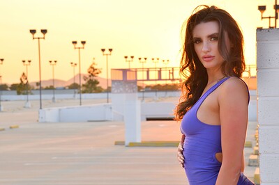 Mia in Sunset In Blue from FTV Milfs