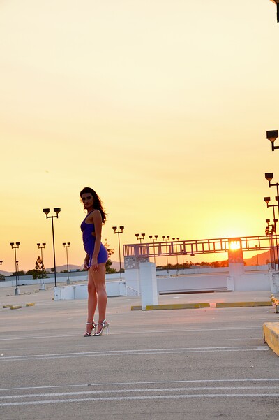 Mia in Sunset In Blue from FTV Milfs