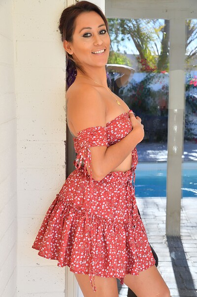 Mia in Flirty Ruffles from FTV Milfs
