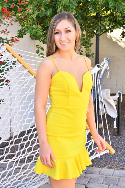 Harper in Yellow Relaxation from FTV Milfs