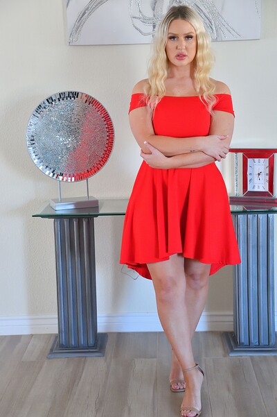 Jenna in Beauty In Red from FTV Milfs