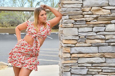 Candice in Flirty Cornucopia from FTV Milfs