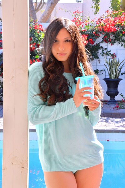 Melody in Sheer Beauty In Blue from FTV Milfs