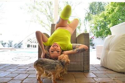Rory in Sexy In Neon Yellow from FTV Milfs