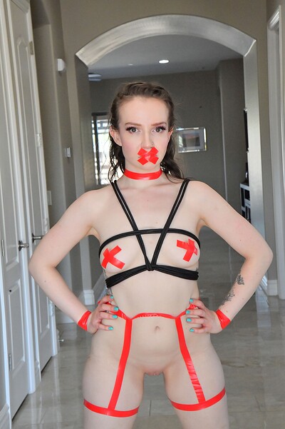 Hazel in Strapped & Taped Up from FTV Milfs
