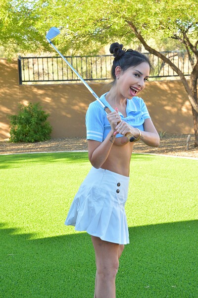 Trinity in Your Golf Partner from FTV Milfs