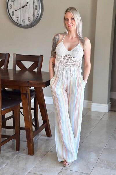 Kitten in Spreading On The Couch from FTV Milfs