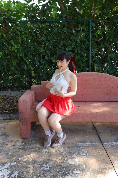 Pixie in Big Red Couch from FTV Milfs