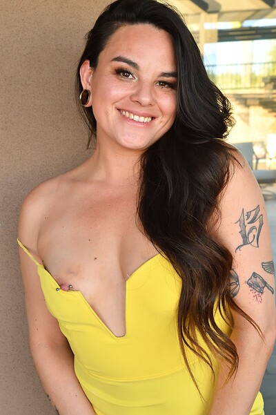 Katarina II in The Yellow Dress from FTV Milfs