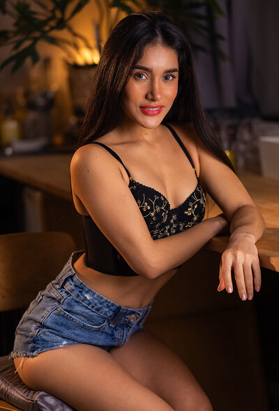 Carolina Guerrero in Metart set Denim And Desire