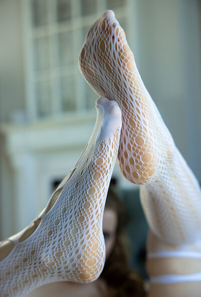 Lalli in Lace & Linger from Metart
