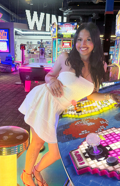 Ravyn in Loose White Dress from Ftv Girls