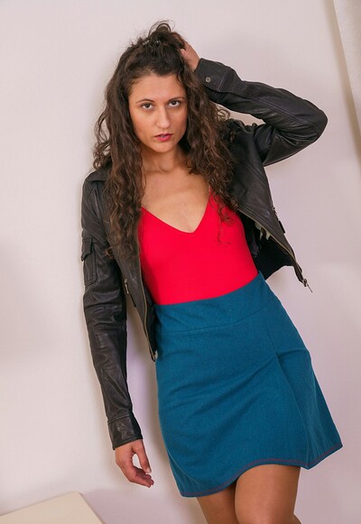 Jarry Birdie in Miniskirt Bodysuit Pantyhose from Only Secretaries