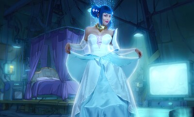 Jewelz Blu in Knights of Guinevere from VR Cosplay X