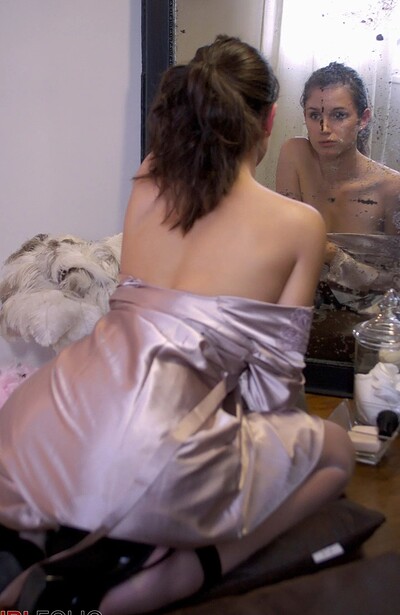 Eva in Dressing Down from Girlfolio