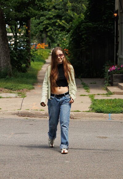 Mirra Jean in In And Out of Jeans from Zishy