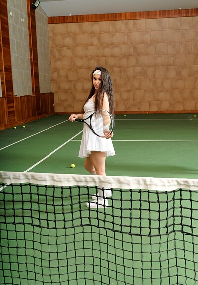 Amelia Ost and Luna Lynx in Wimbledon made me do it 2/3 from Club Sweethearts