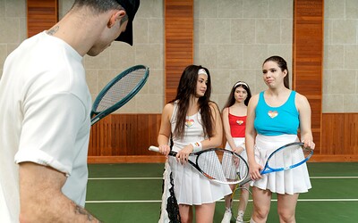 Amelia Ost and Luna Lynx in Wimbledon made me do it 2/3 from Club Sweethearts