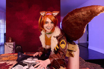 VR Cosplay X Maddie Wren in Marvel Rivals Squirrel Girl