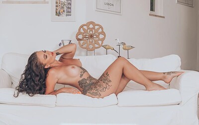 Sophie Marie in Laid Back Approach from Skintight Glamour