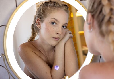 Bella Spark in Reflection Game from Ultra Films