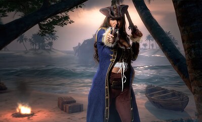 Koda Monroe in Assassin's Creed Black Flag Resynced from VR Cosplay X