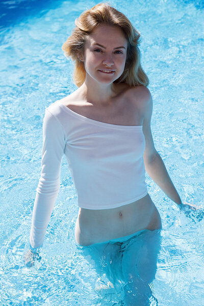 Alice May in Frisky Dip from Metart