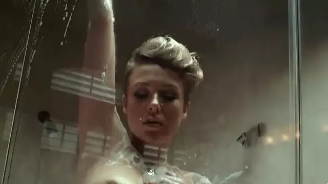 Curvy Sabrina Nichole in the shower
