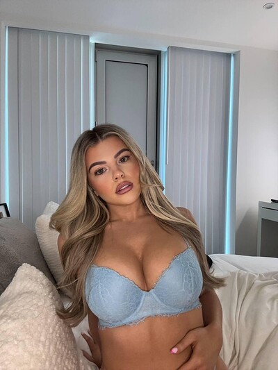 Tilly Harrington's large breasts strain against her lace bra, her nipples aching with anticipation.